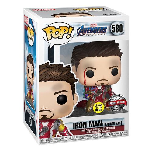 FIGURA POP MARVEL: AVENGERS ENDGAME - I AM IRON MAN (MT)