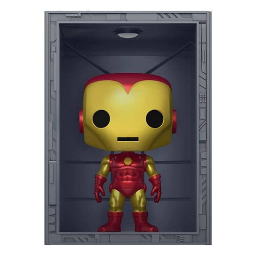 FIGURA POP DELUXE MARVEL HALL OF ARMOR IRON MAN MODEL 4 PX EXC