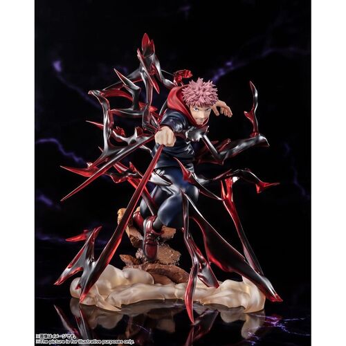 FIGURA TAMASHII NATIONS FIGUARTS ZERO JUJUTSU KAISEN YUJI ITADORI BLACK FLASH