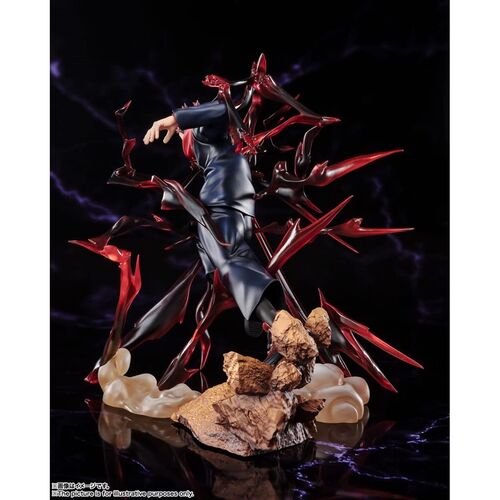 FIGURA TAMASHII NATIONS FIGUARTS ZERO JUJUTSU KAISEN YUJI ITADORI BLACK FLASH