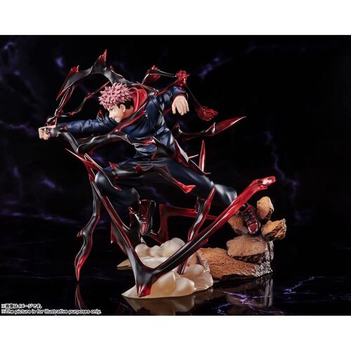 FIGURA TAMASHII NATIONS FIGUARTS ZERO JUJUTSU KAISEN YUJI ITADORI BLACK FLASH