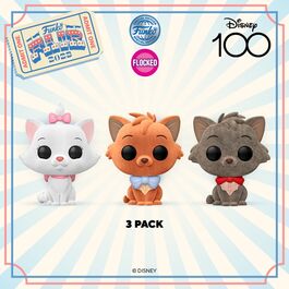 FIGURA POP DISNEY 100TH: LOS ARISTOGATOS - MARIE, TOULOUSE Y BERLIOZ (TR)