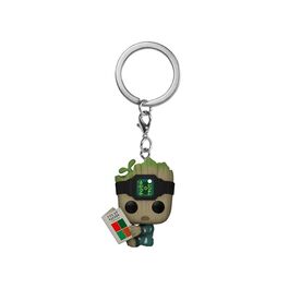 FIGURA POP KEYCHAIN: I AM GROOT - GROOT PJS W/BOOK
