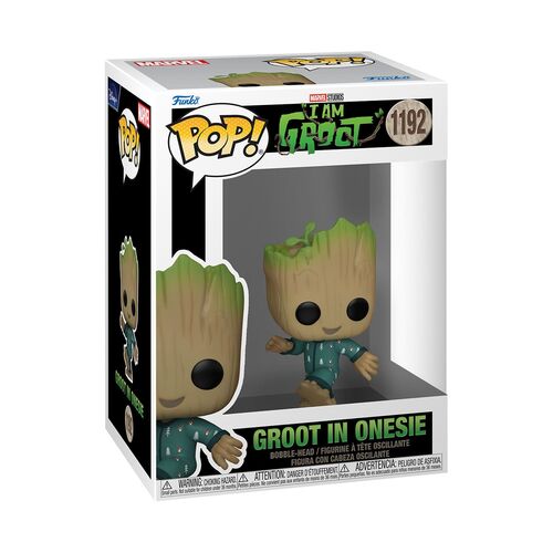 FIGURA POP MARVEL: I AM GROOT - GROOT PJS DANCING