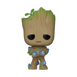 FIGURA POP MARVEL: I AM GROOT - GROOT W/ GRUNDS