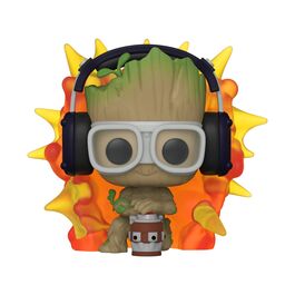 FIGURA POP MARVEL: I AM GROOT - GROOT W/ DETONATOR