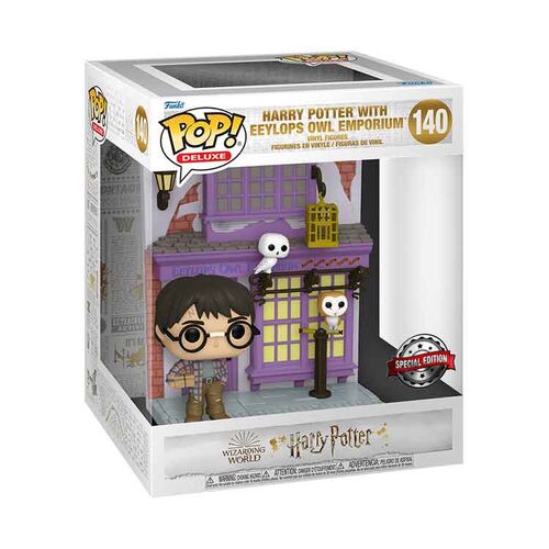 FIGURA POP DELUXE: HP DIAGON ALLEY- EEYLOPS OWL EMPORIUM