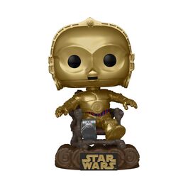 FIGURA POP STAR WARS: RETURN OF THE JEDI 40TH- C3P0 IN CHAIR