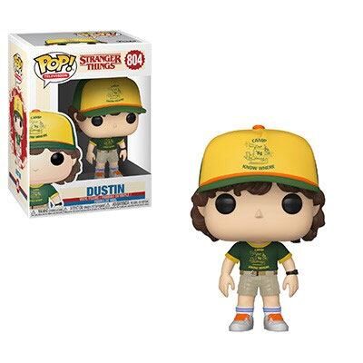 FIGURA POP STRANGER THINGS - DUSTIN AT CAMP