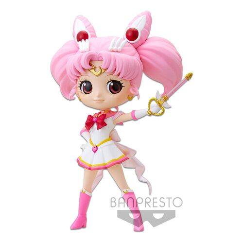 MINIFIGURA Q POSKET SAILOR MOON ETERNAL THE MOVIE SUPER SAILOR CHIBI MOON KALEIDOSCOPE 14 CM