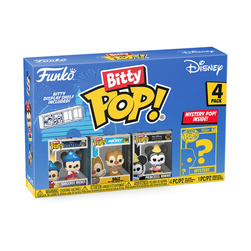 BITTY POP: DISNEY - SORCERER MICKEY 4PK