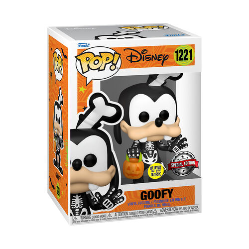 FIGURA POP DISNEY SKELETON - GOOFY GW
