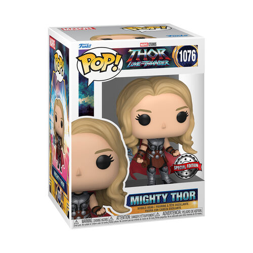 FIGURA POP MARVEL: THOR LOVE AND THUNDER - MIGHTY THOR MT