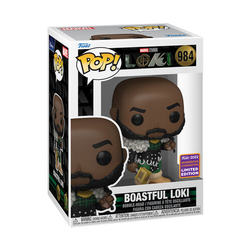 FIGURA POP MARVEL LOKI - BOASTFUL LOKI