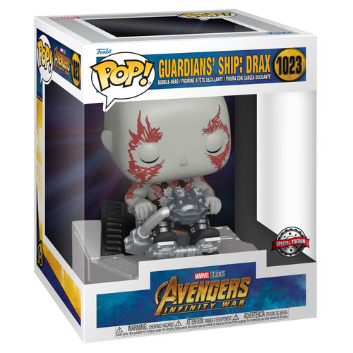 FIGURA POP DELUXE MARVEL - GUARDIANES DE LA GALAXIA SHIP - DRAX