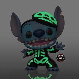 FIGURA POP DISNEY LILO & STITCH CHASE ESQUELETO HALLOWEEN STITCH EXC