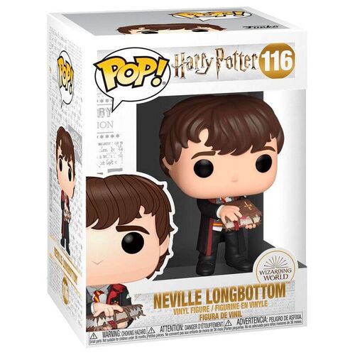 FIGURA POP HARRY POTTER: NEVILLE WITH MONSTER BOOK