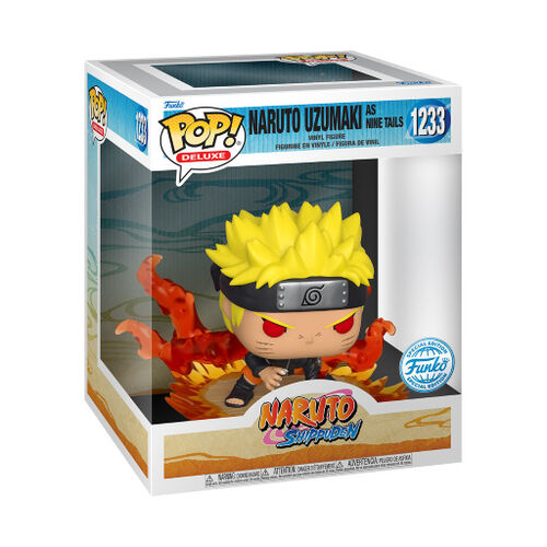 FIGURA POP DELUXE NARUTO - NARUTO AS NINE TAILS