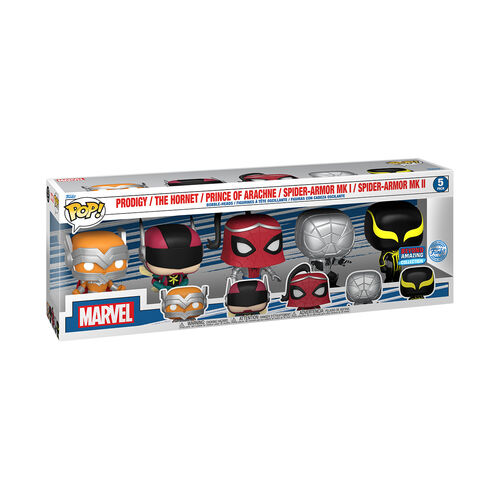 FIGURA POP MARVEL: YEAR OF THE SPIDER - 5PK SPIDER-MAN