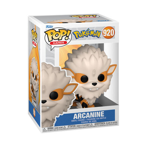 FIGURA POP GAMES: POKEMON - ARCANINE