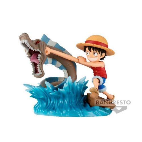 FIGURA ONE PIECE LOG STORIES MONKEY D LUFFY VS LOCAL SEA MONSTER