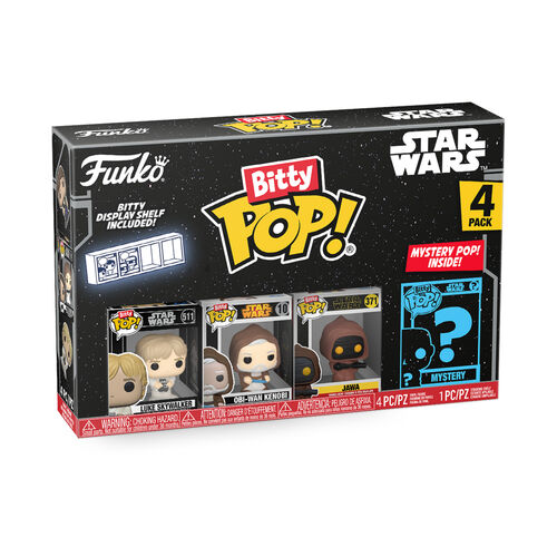 BITTY POP: STAR WARS- LUKE 4PK