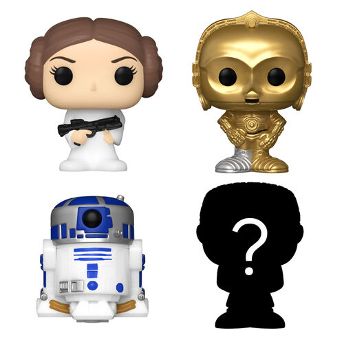 BITTY POP: STAR WARS- LEIA 4PK