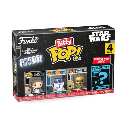 BITTY POP: STAR WARS- LEIA 4PK