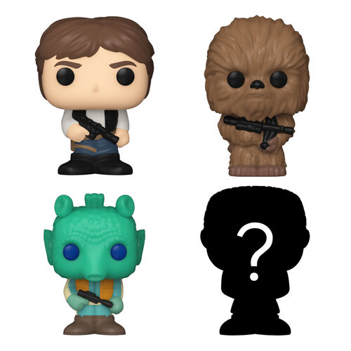 BITTY POP: STAR WARS- HAN SOLO 4PK