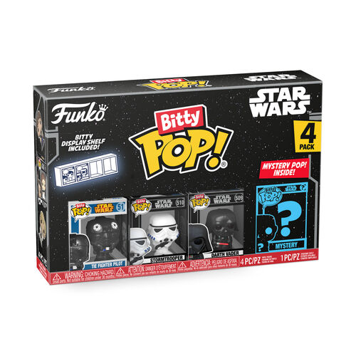 BITTY POP STAR WARS- DARTH VADER 4PK