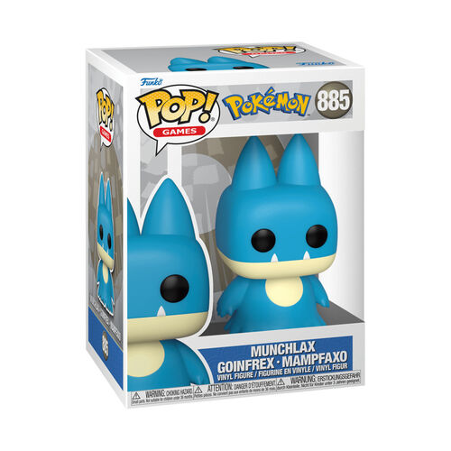 FIGURA POP GAMES: POKEMON- MUNCHLAX