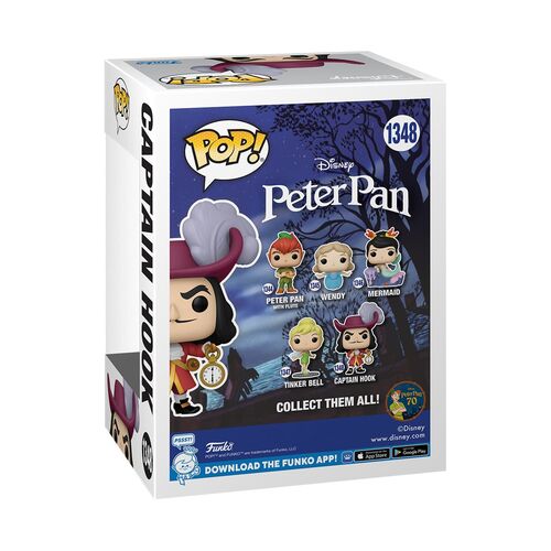 FIGURA POP DISNEY: PETER PAN 70TH - HOOK