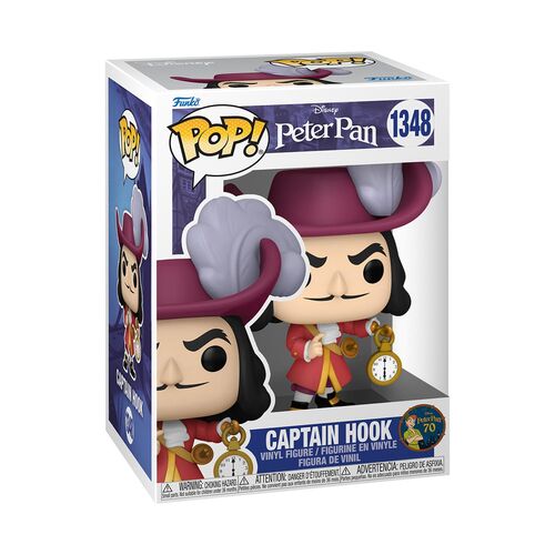 FIGURA POP DISNEY: PETER PAN 70TH - HOOK