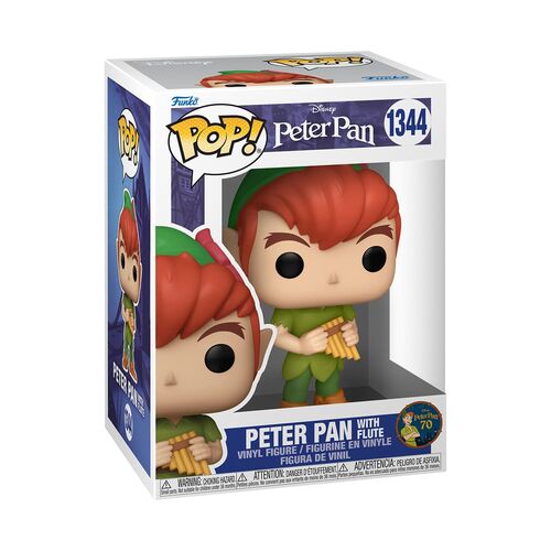 FIGURA POP DISNEY: PETER PAN 70TH - PETER W/FLUTE