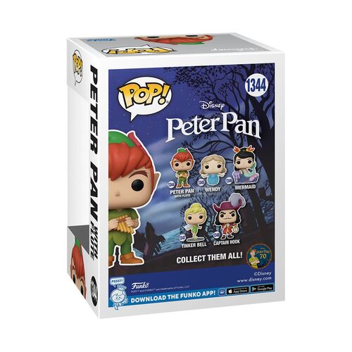 FIGURA POP DISNEY PETER PAN 70TH - PETER W/FLUTE