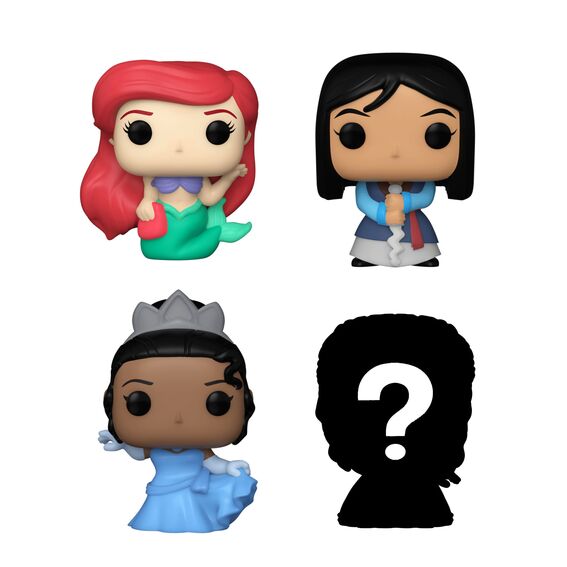 BITTY POP: DISNEY P- ARIEL 4PK