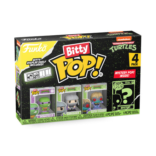 BITTY POP TEENAGE MUTANT NINJA TURTLES - DONATELLO 4PK
