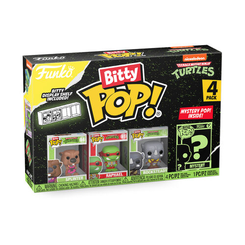 BITTY POP: TMNT- SPLINTER 4PK